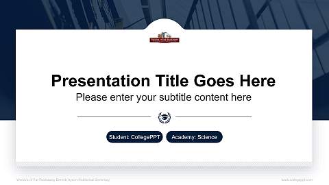 Yeshiva of Far Rockaway Derech Ayson Rabbinical Seminary National Scholarship Defense PPT Template