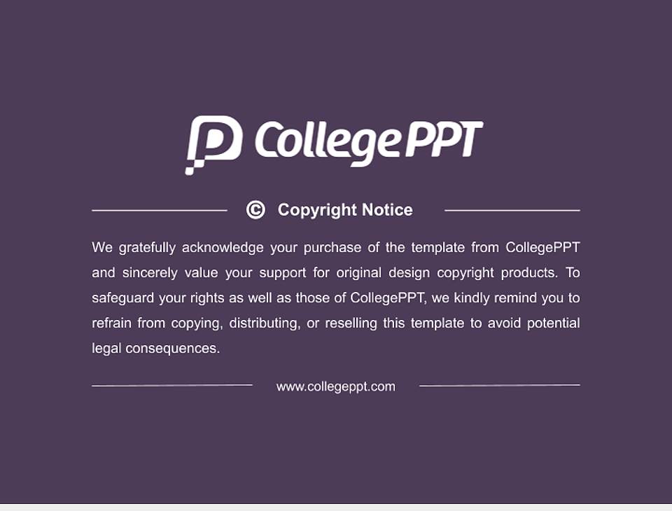 Woodbury University Thesis Proposal/Graduation Defense PPT Template4:3 ratio PPT effect preview image5