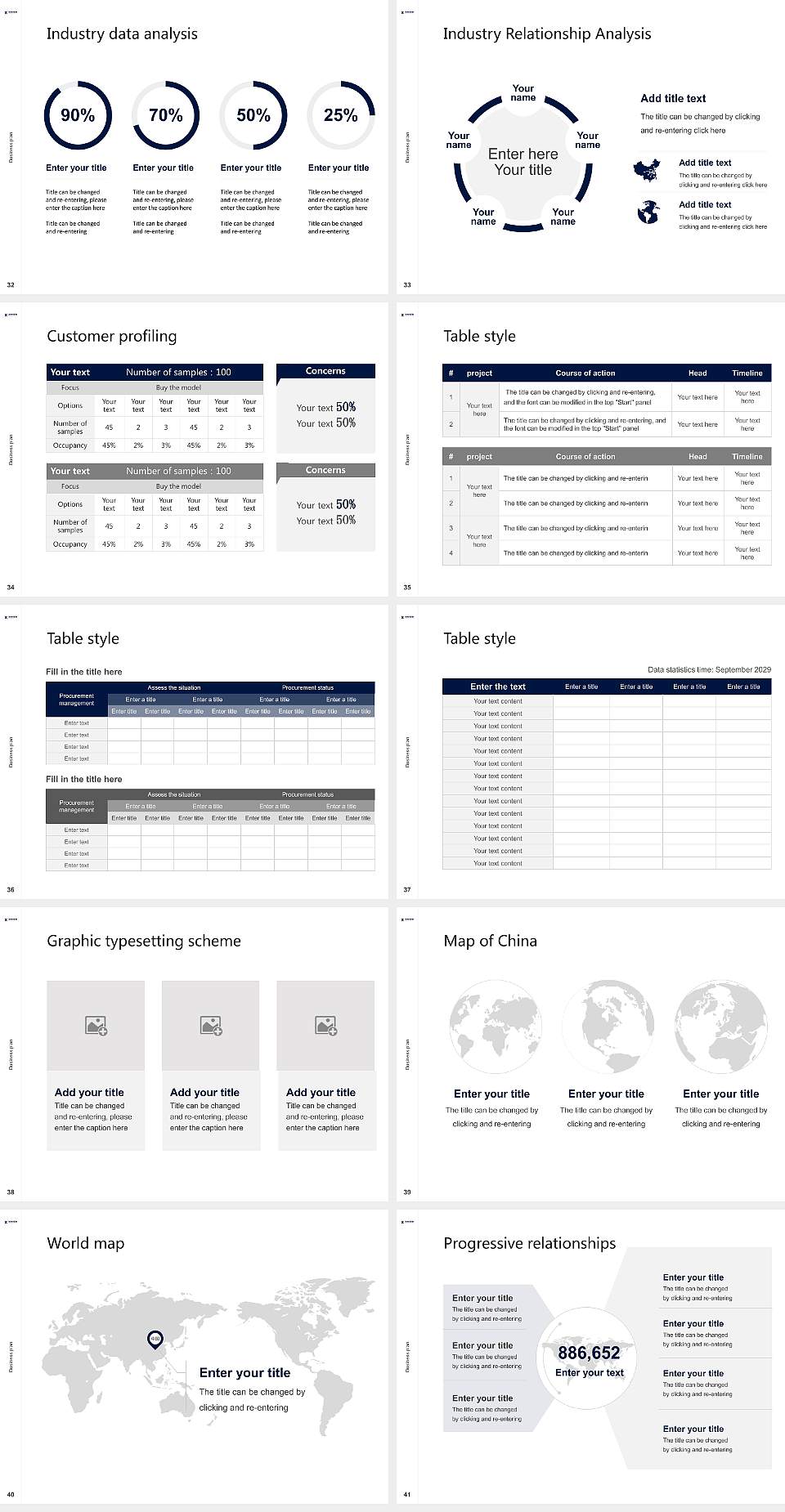 Xavier University Competition/Entrepreneurship Contest PPT Template4:3 ratio PPT effect preview image5