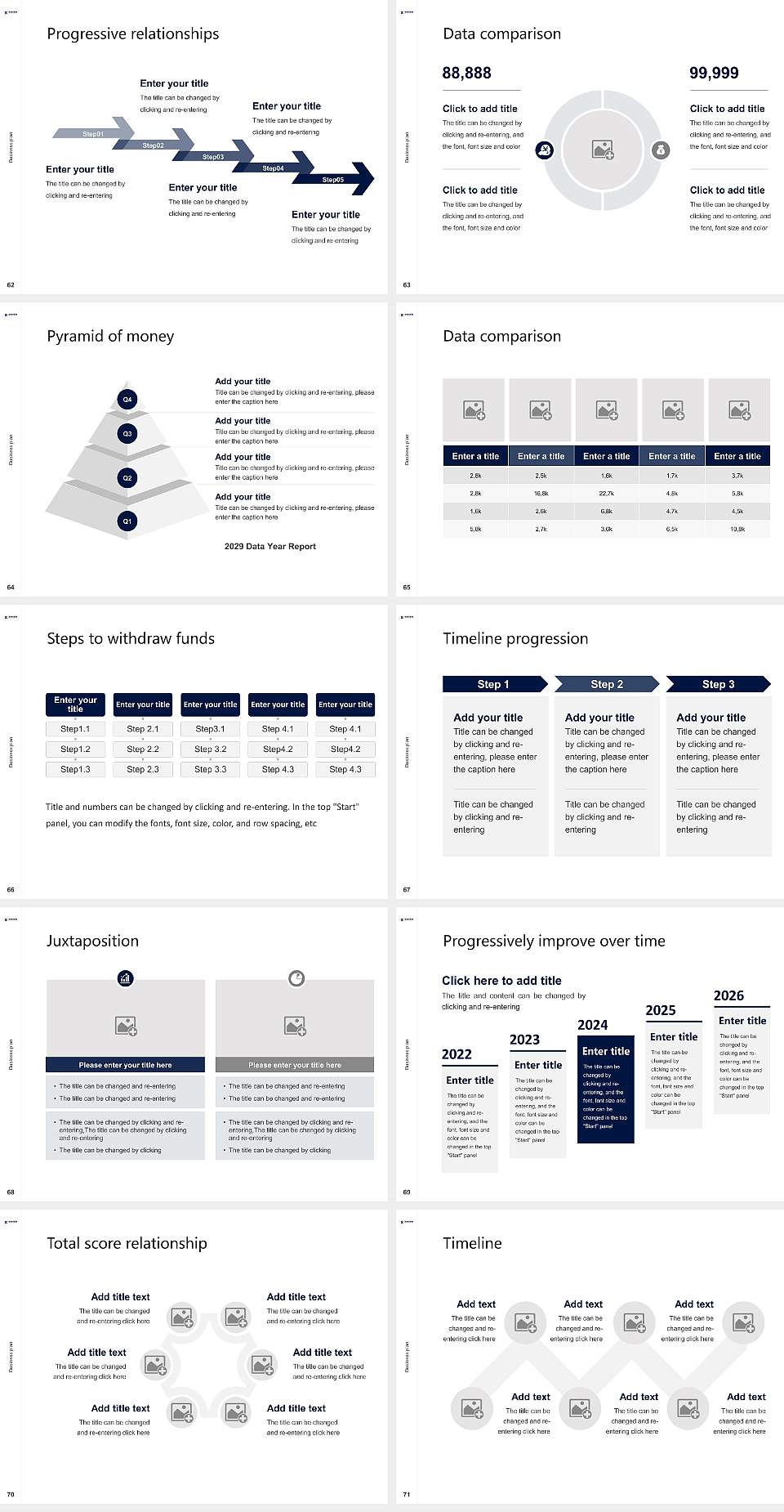 Xavier University Competition/Entrepreneurship Contest PPT Template4:3 ratio PPT effect preview image8