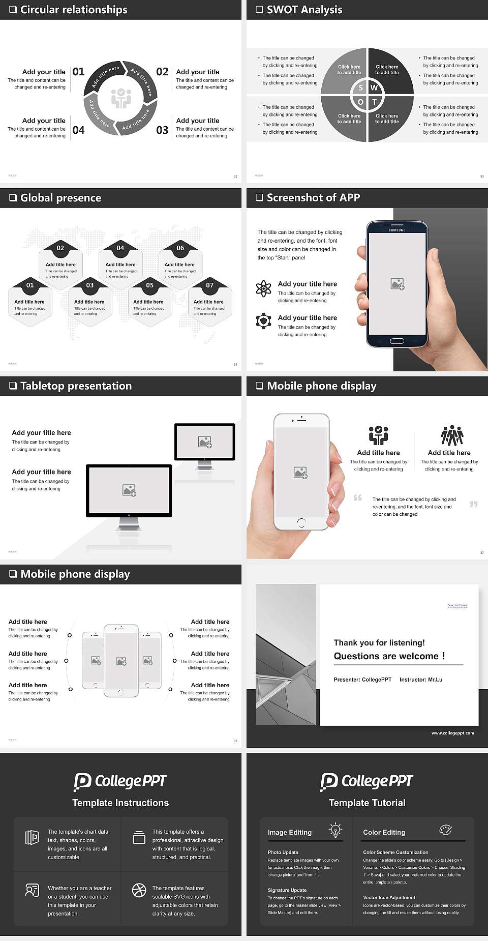 Yeshiva Gedolah Shaarei Shmuel General Purpose PPT Template4:3 ratio PPT effect preview image5