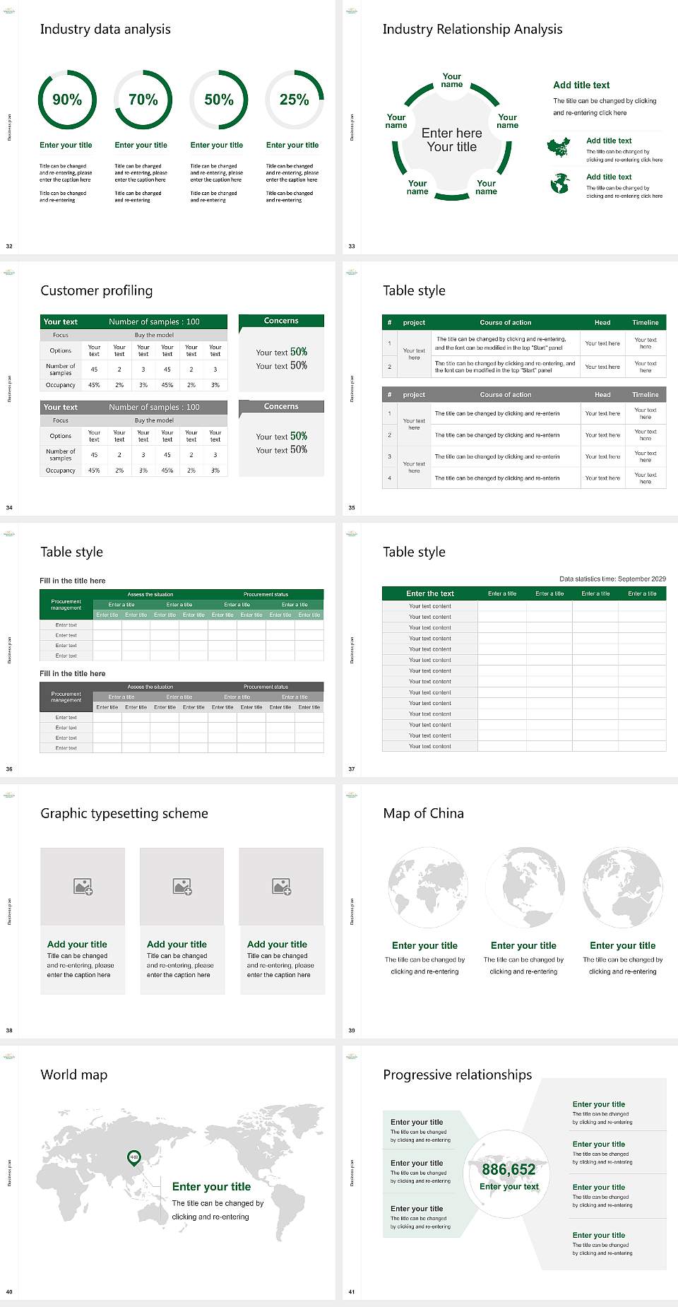 Wright State University–Lake Campus Competition/Entrepreneurship Contest PPT Template4:3 ratio PPT effect preview image5