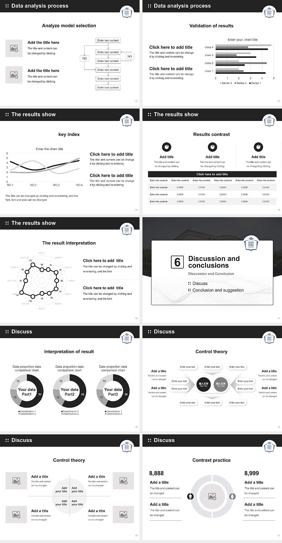 Yeshiva Gedola Tiferes Yaakov Yitzchok Graduation Thesis Defense PPT Template4:3 ratio PPT effect preview image5