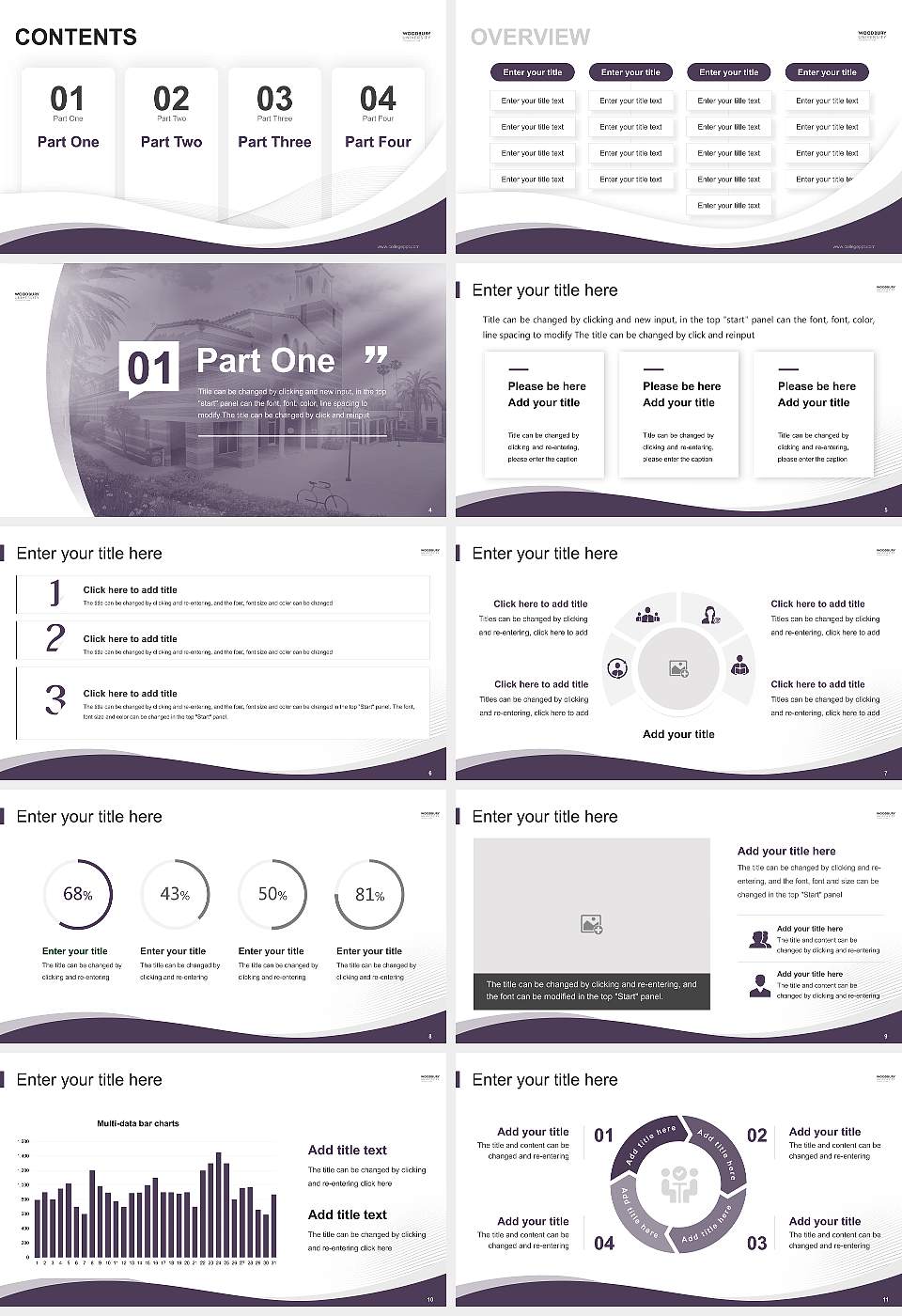 Woodbury University Lecture Sharing and Networking Event PPT Template16:9 ratio PPT effect preview image2