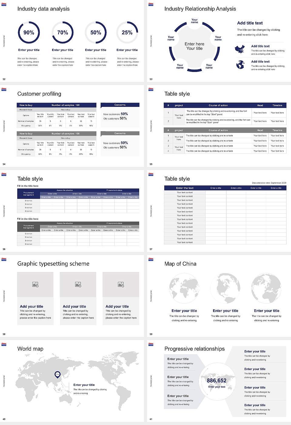 World Mission University Competition/Entrepreneurship Contest PPT Template16:9 ratio PPT effect preview image5
