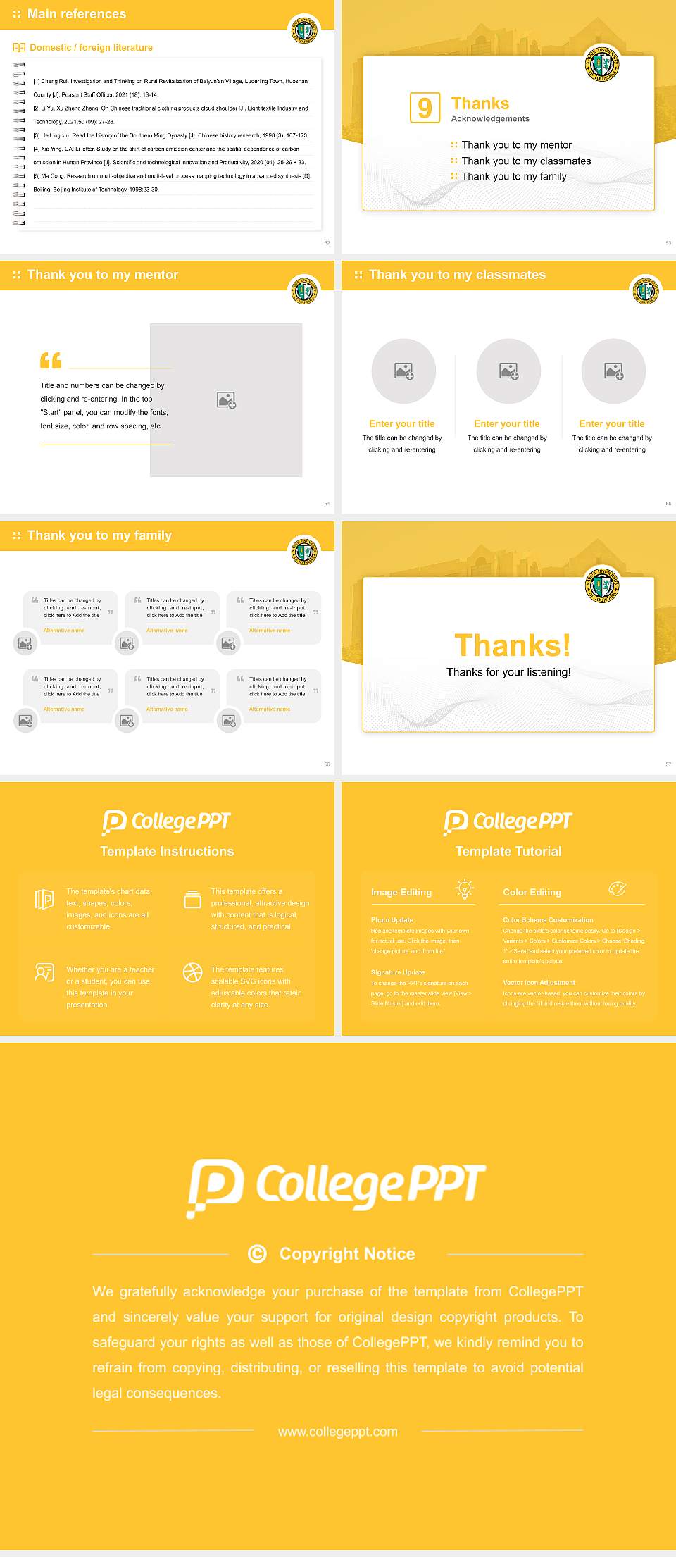 Xavier University of Louisiana Graduation Thesis Defense PPT Template4:3 ratio PPT effect preview image7