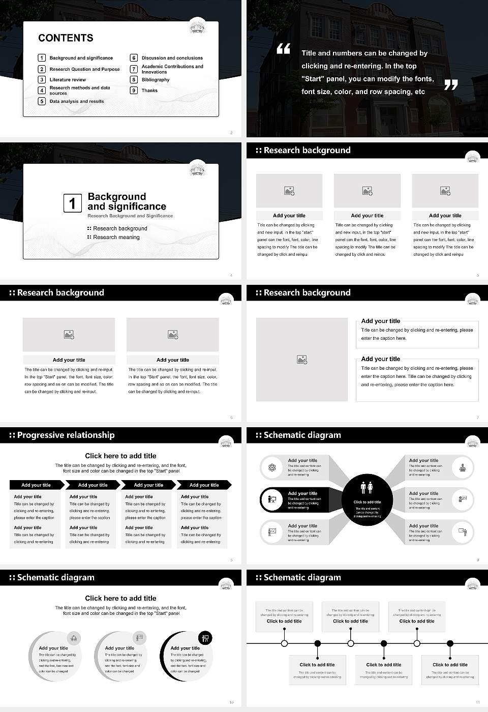 Yeshiva D’Monsey Rabbinical College Graduation Thesis Defense PPT Template16:9 ratio PPT effect preview image2