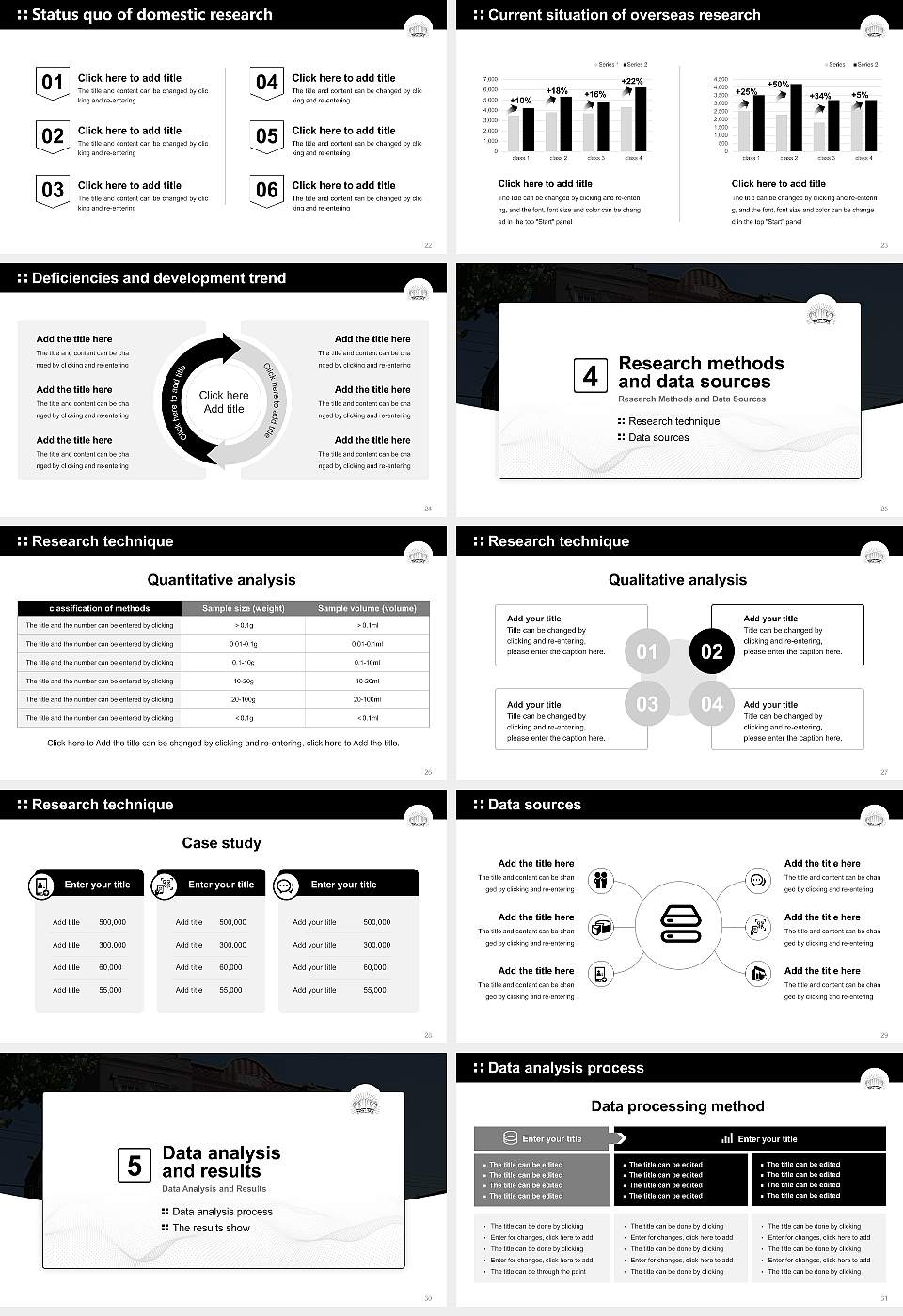 Yeshiva D’Monsey Rabbinical College Graduation Thesis Defense PPT Template16:9 ratio PPT effect preview image4
