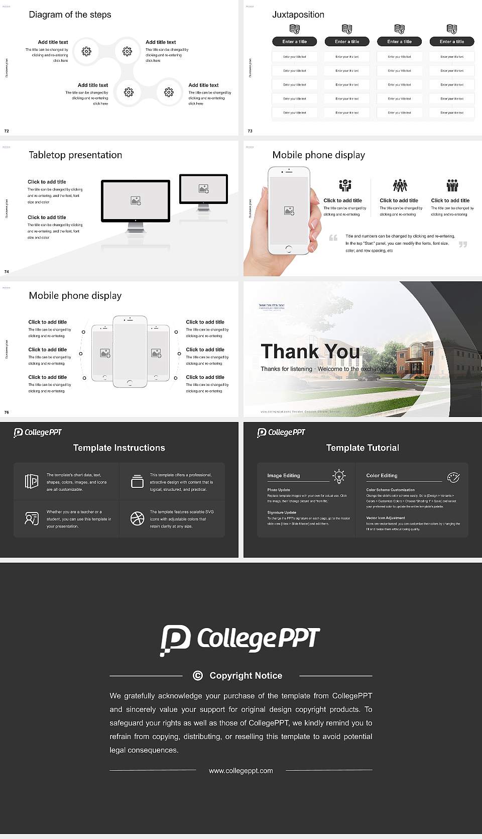 Yeshiva Gedolah Shaarei Shmuel Competition/Entrepreneurship Contest PPT Template16:9 ratio PPT effect preview image9