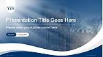 Yale University Vorlesung Powerpoint Vorlage