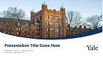 Yale University Unterricht Powerpoint Vorlage