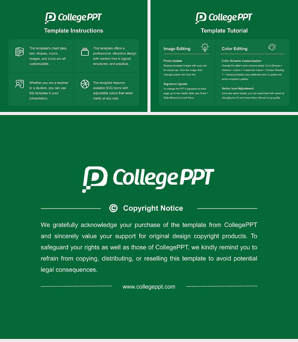 Wright State University–Lake Campus Course/Courseware Creation PPT Template4:3 ratio PPT effect preview image5