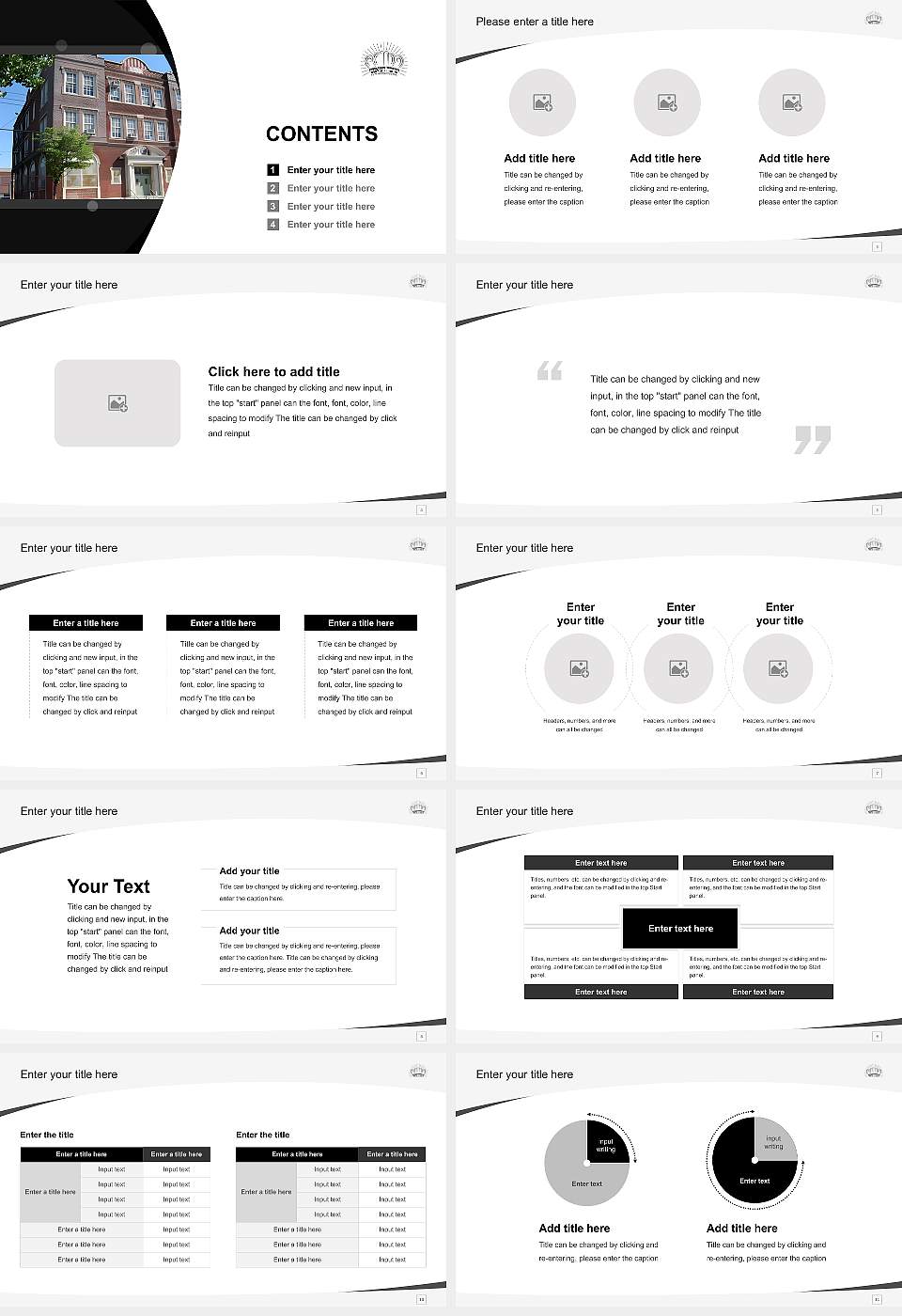 Yeshiva D’Monsey Rabbinical College Course/Courseware Creation PPT Template16:9 ratio PPT effect preview image2