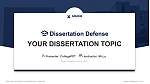 Xavier University Graduation Thesis Defense PPT Template