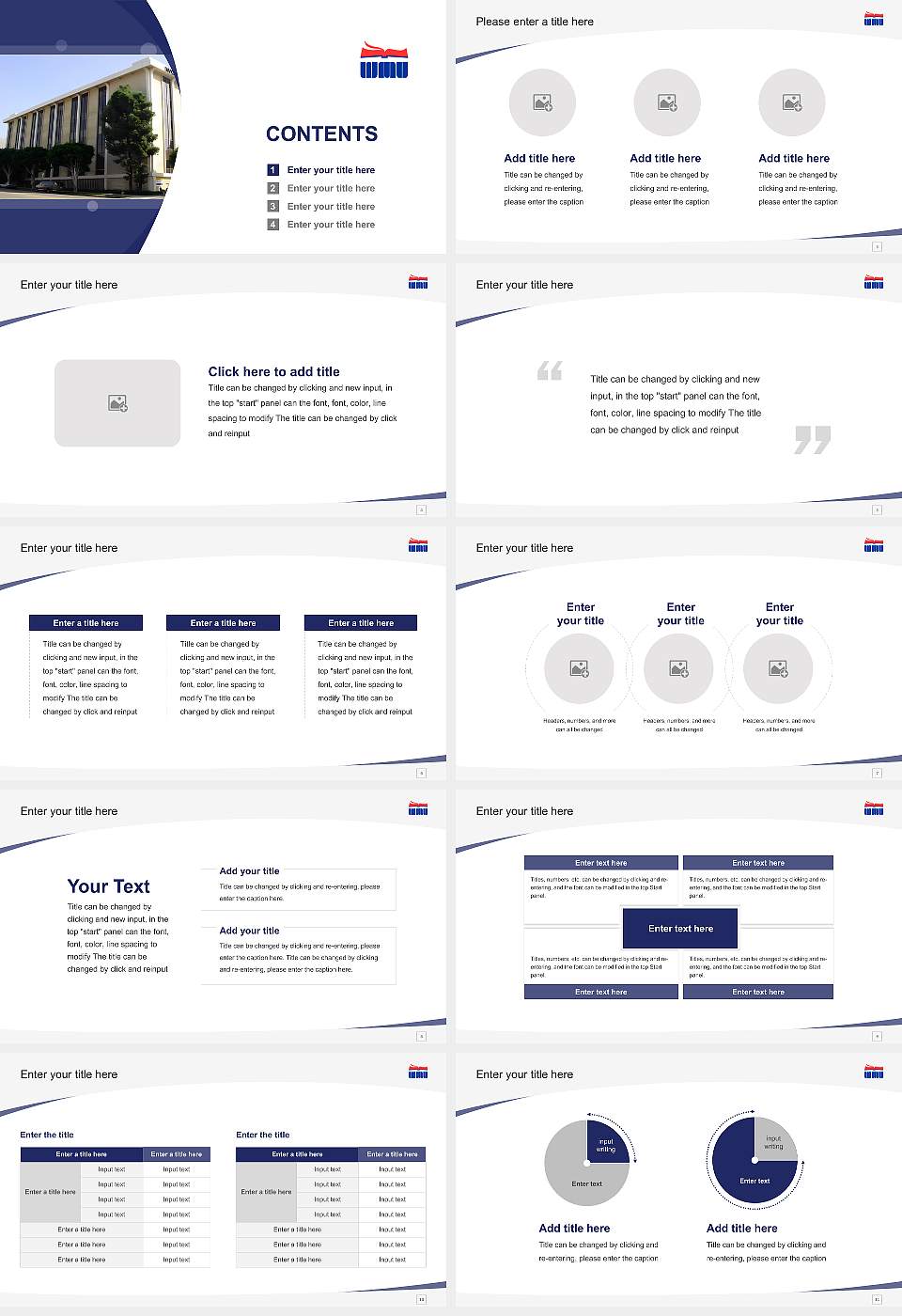 World Mission University Course/Courseware Creation PPT Template16:9 ratio PPT effect preview image2