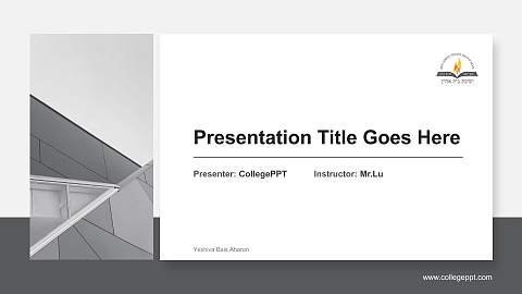 Yeshiva Bais Aharon General Purpose PPT Template