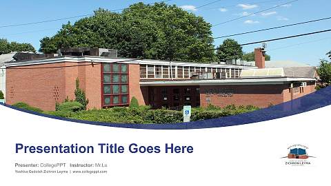 Yeshiva Gedolah Zichron Leyma Course/Courseware Creation PPT Template