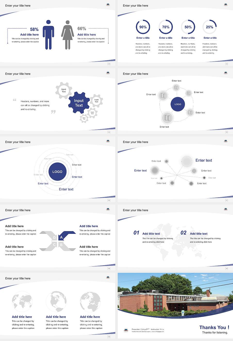 Yeshiva Gedolah Zichron Leyma Course/Courseware Creation PPT Template16:9 ratio PPT effect preview image4