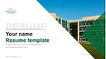 Wright State University-Main Campus Resume PPT Template