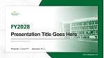 Wright State University-Main Campus Academic Presentation/Research Findings Report PPT Template