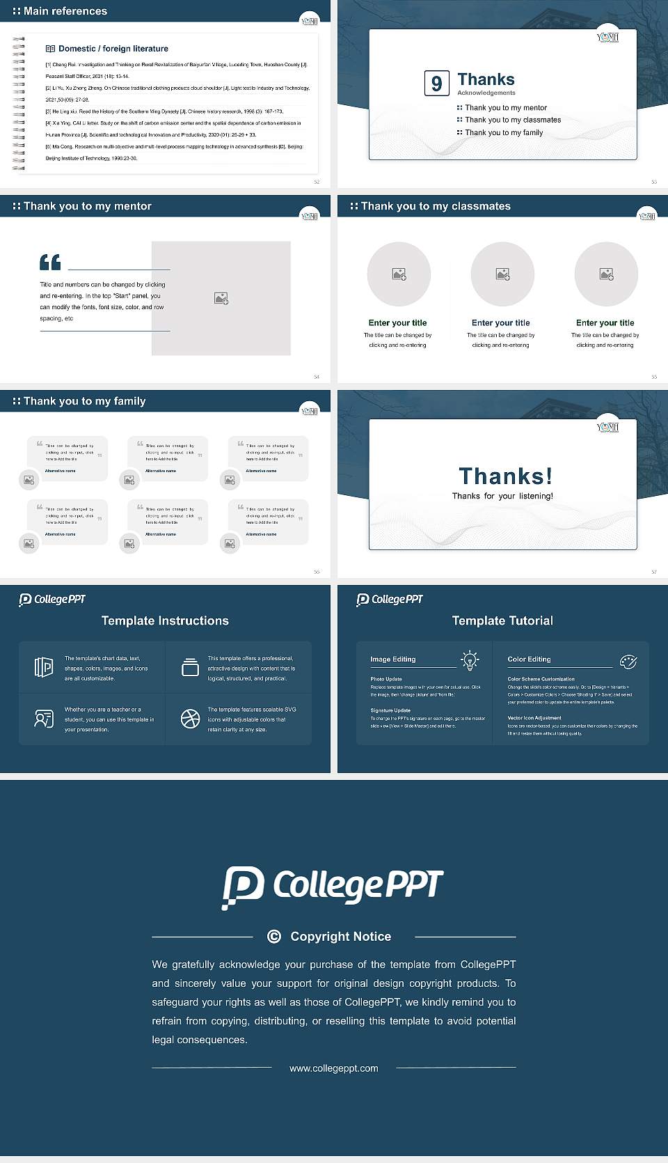 Yeshiva of Machzikai Hadas Graduation Thesis Defense PPT Template16:9 ratio PPT effect preview image7