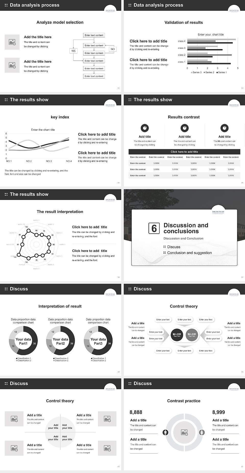 Yeshiva Gedolah Shaarei Shmuel Graduation Thesis Defense PPT Template4:3 ratio PPT effect preview image5