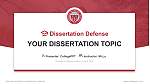 Worcester Polytechnic Institute Disputation Powerpoint Vorlage