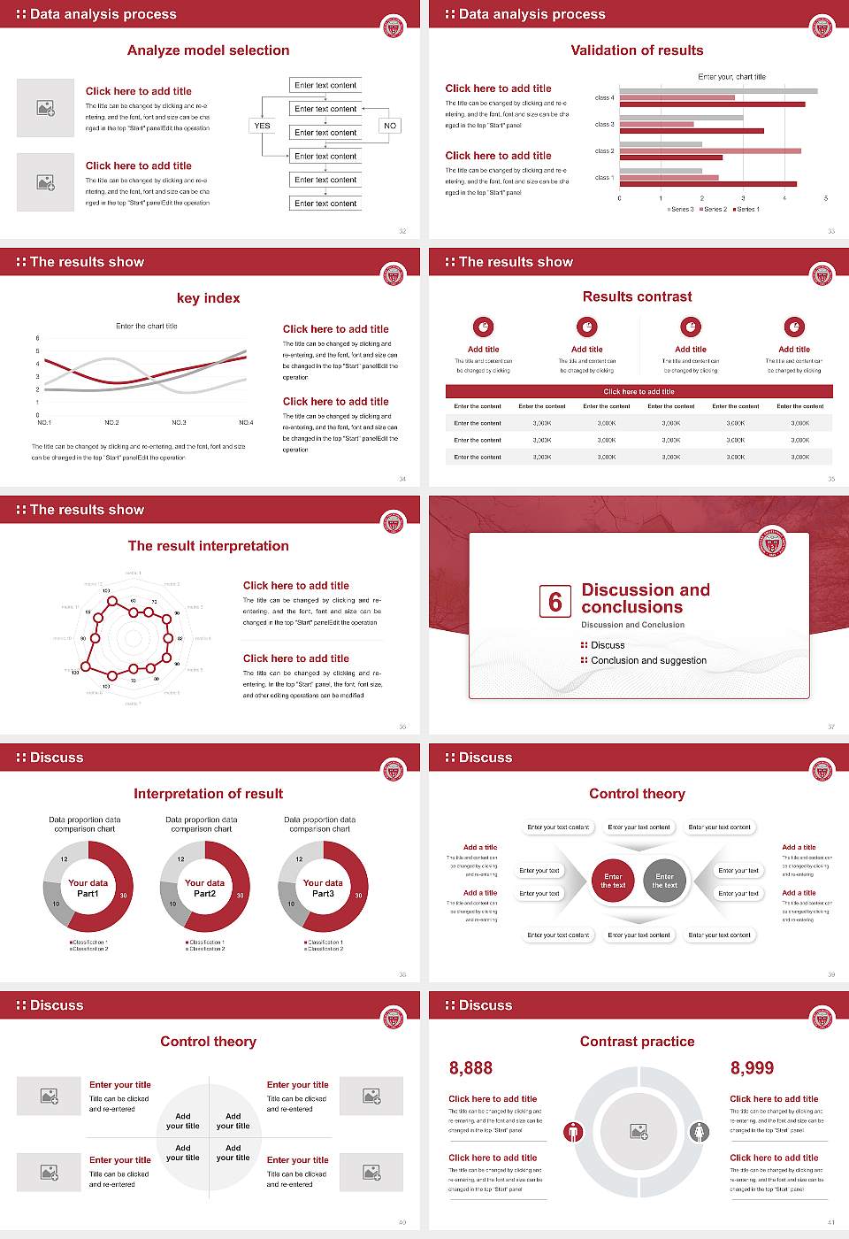 Worcester Polytechnic Institute Graduation Thesis Defense PPT Template16:9 ratio PPT effect preview image5
