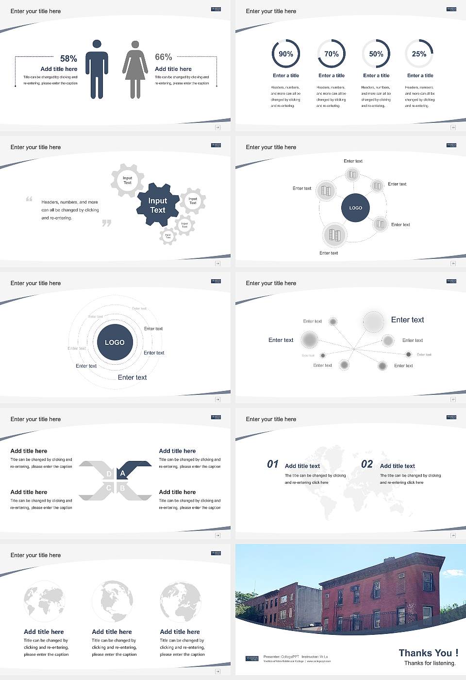 Yeshiva of Nitra Rabbinical College Course/Courseware Creation PPT Template16:9 ratio PPT effect preview image4