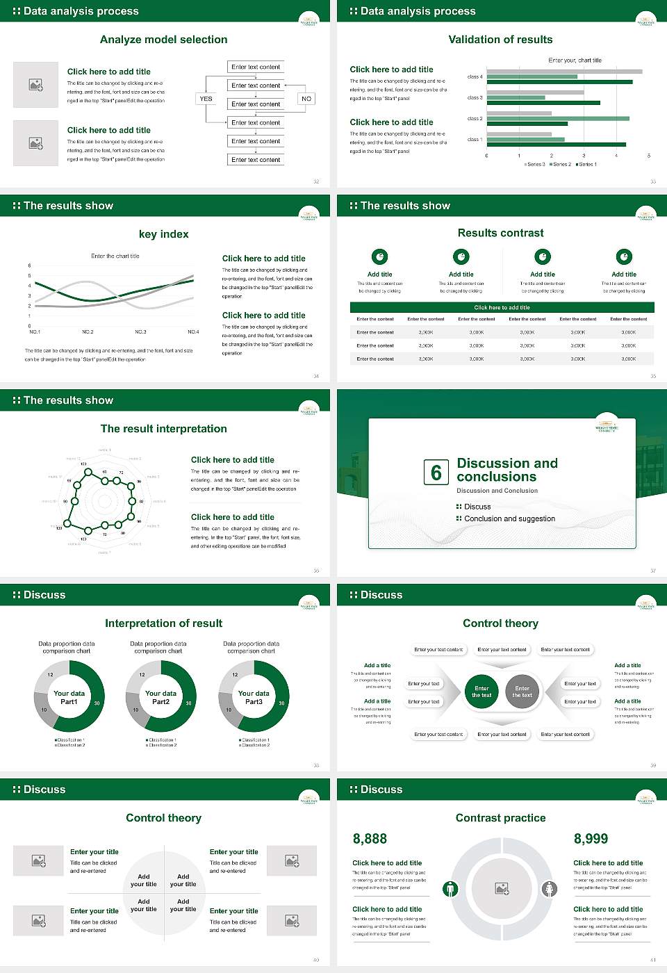 Wright State University-Main Campus Graduation Thesis Defense PPT Template16:9 ratio PPT effect preview image5