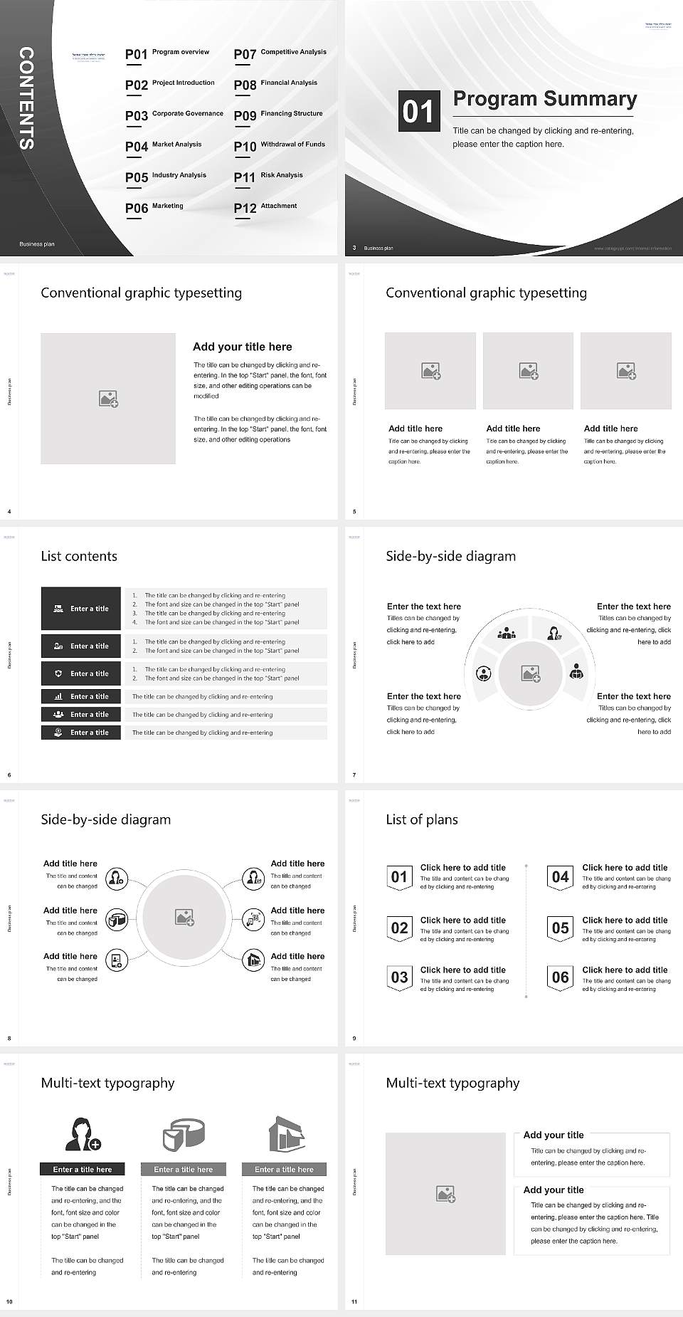 Yeshiva Gedolah Shaarei Shmuel Competition/Entrepreneurship Contest PPT Template4:3 ratio PPT effect preview image2