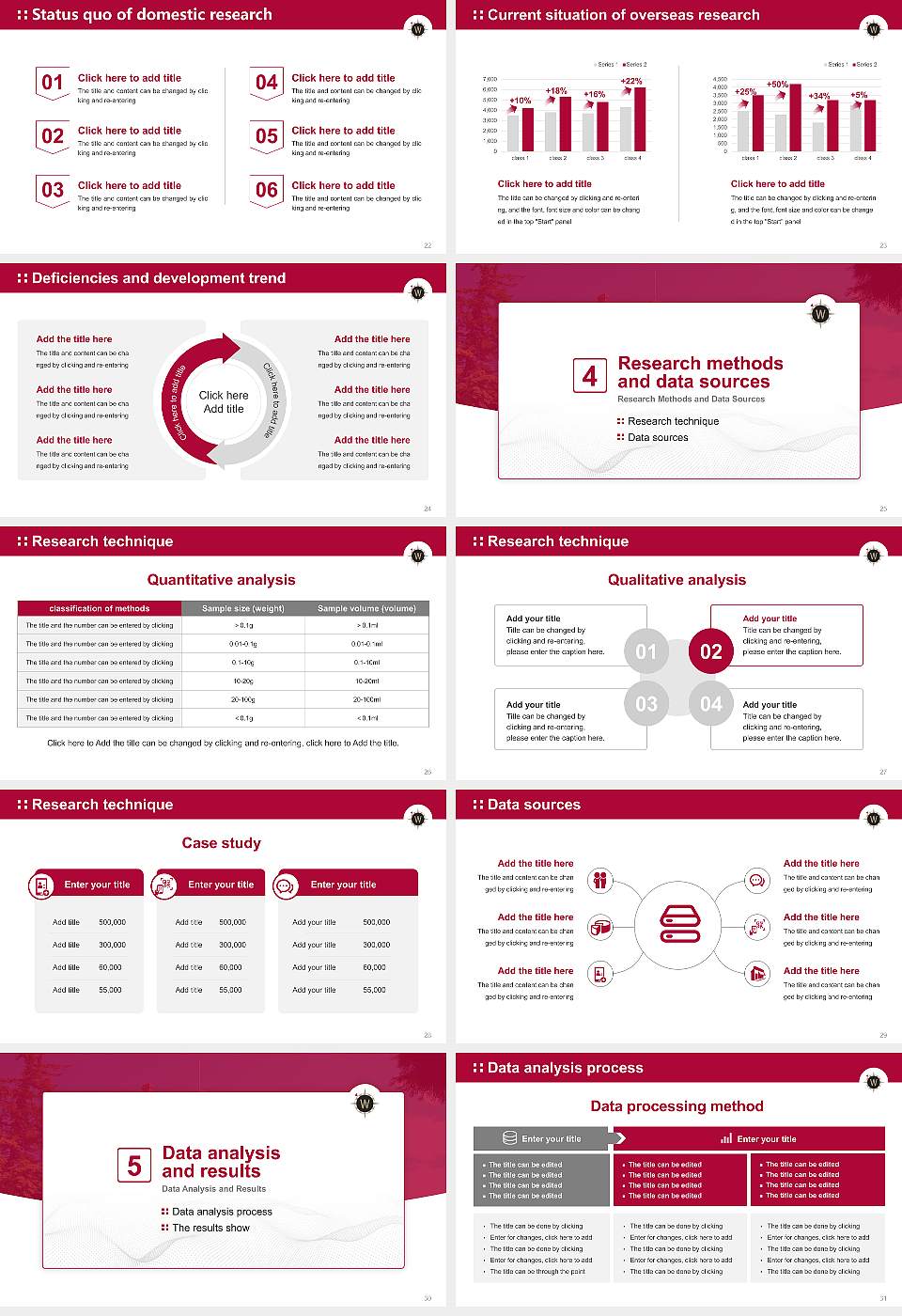 Willamette University Graduation Thesis Defense PPT Template16:9 ratio PPT effect preview image4