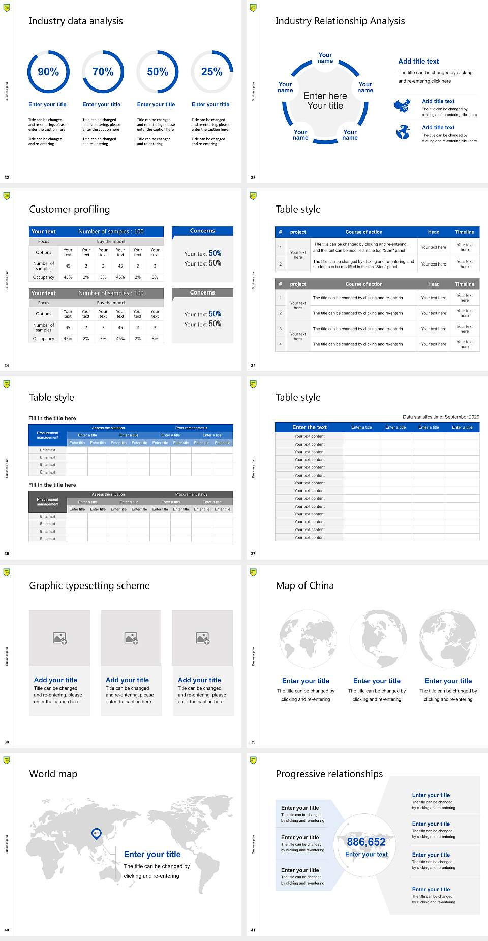 Widener University Competition/Entrepreneurship Contest PPT Template4:3 ratio PPT effect preview image5