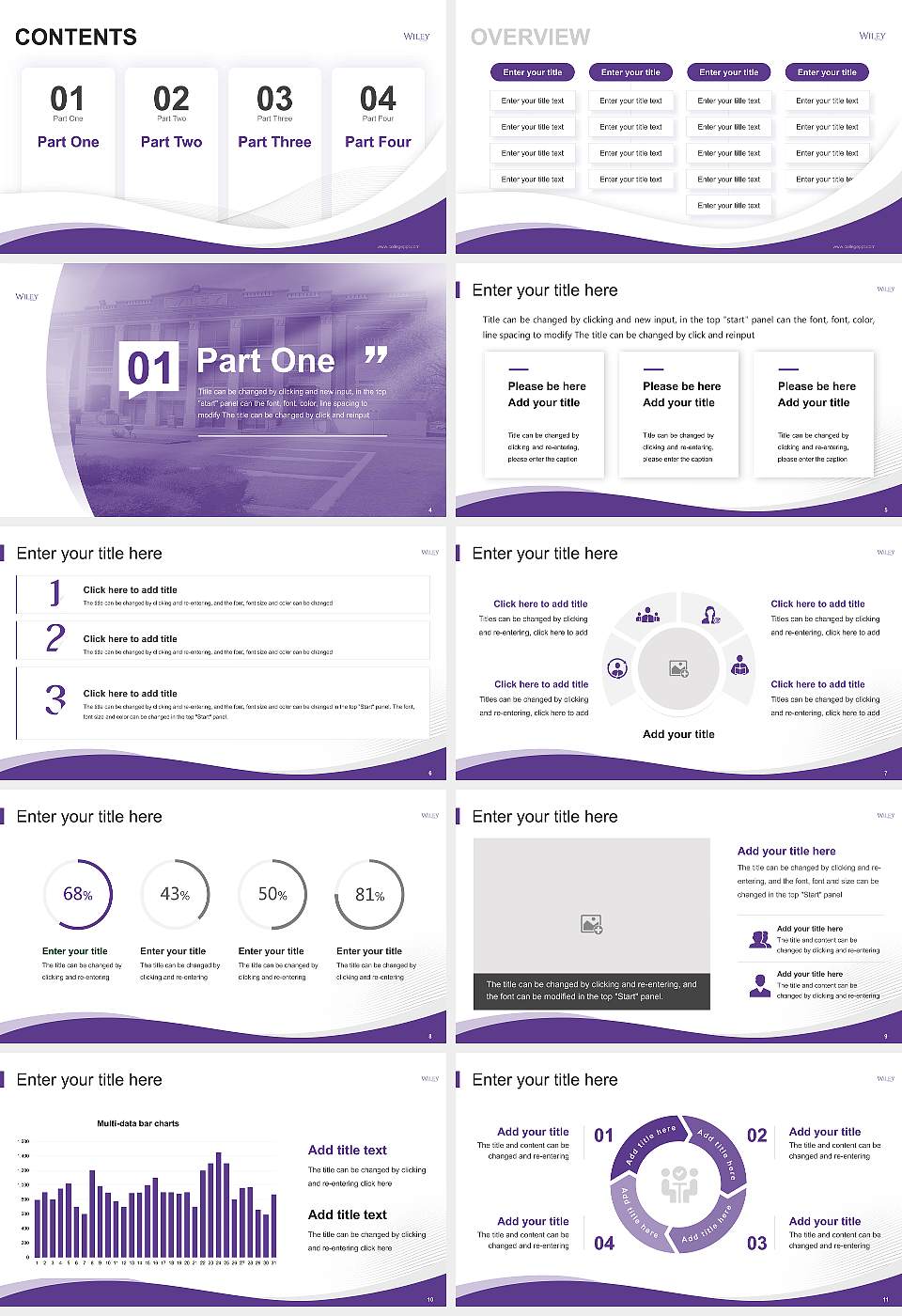 Wiley College Lecture Sharing and Networking Event PPT Template16:9 ratio PPT effect preview image2