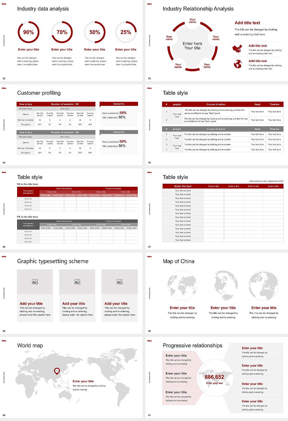 Wittenberg University Competition/Entrepreneurship Contest PPT Template16:9 ratio PPT effect preview image5