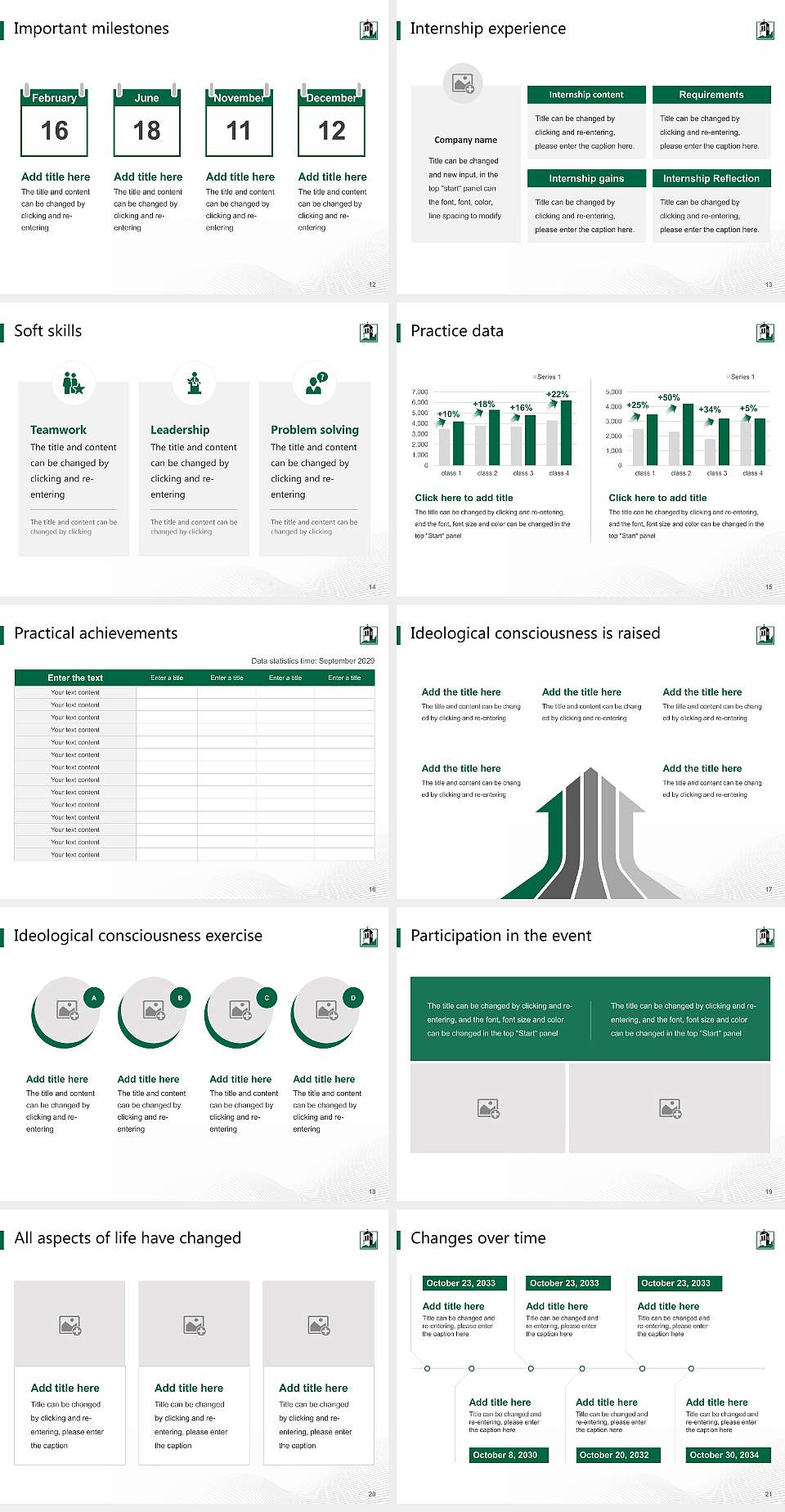 Wisconsin Lutheran College National Scholarship Defense PPT Template4:3 ratio PPT effect preview image3