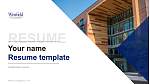 Westfield State University Resume PPT Template