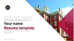 Willamette University Resume PPT Template
