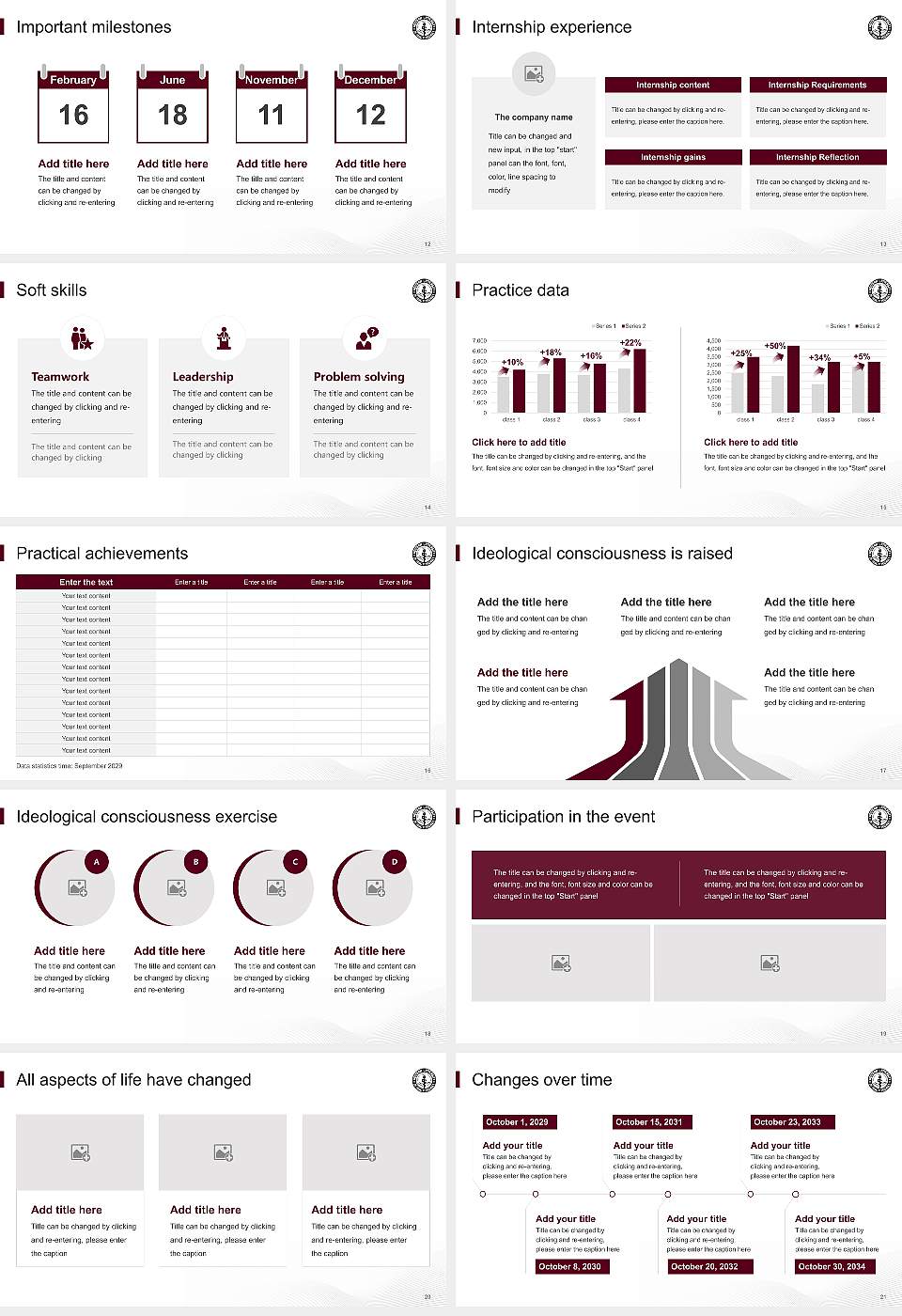 Western University of Health Sciences（WesternU-Oregon） National Scholarship Defense PPT Template16:9 ratio PPT effect preview image3