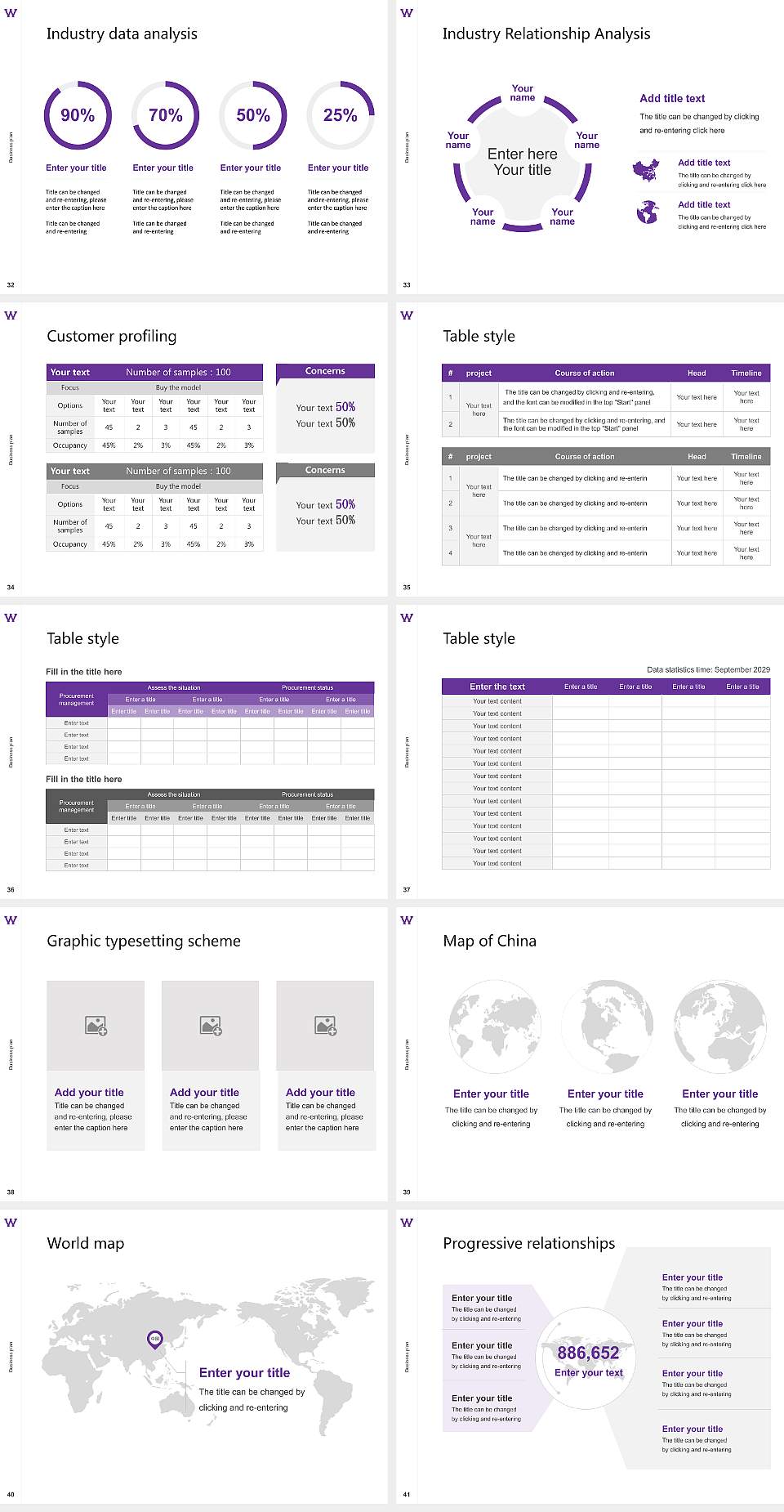 Western Illinois University Competition/Entrepreneurship Contest PPT Template4:3 ratio PPT effect preview image5