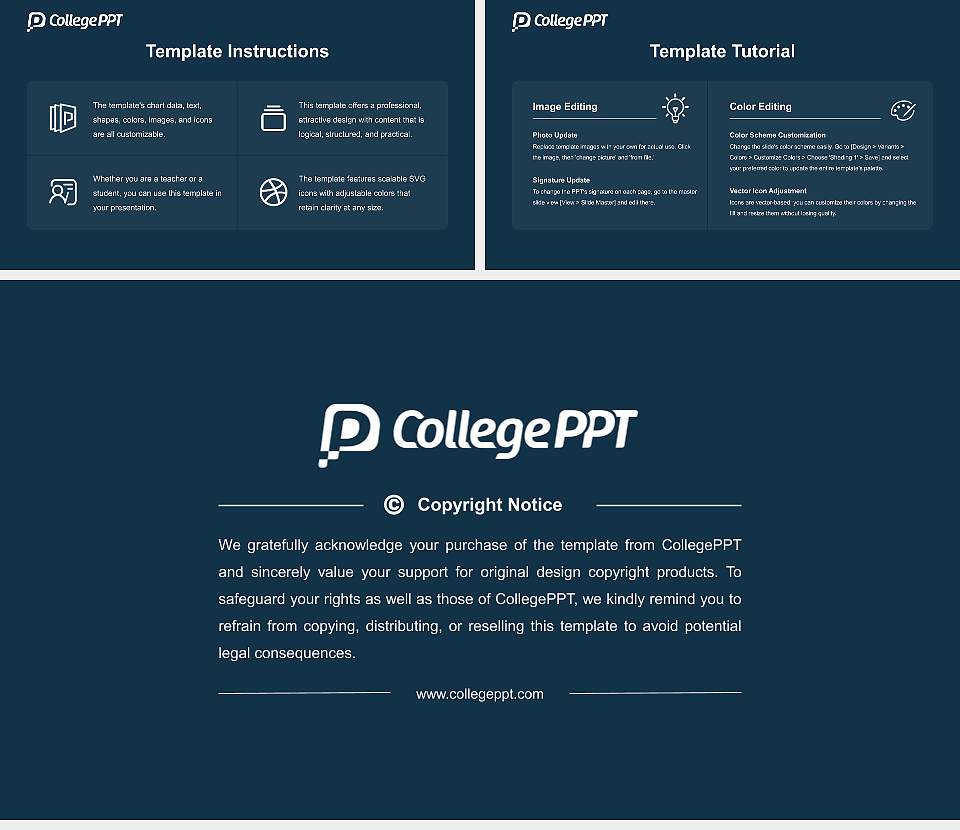 Winebrenner Theological Seminary Course/Courseware Creation PPT Template16:9 ratio PPT effect preview image5