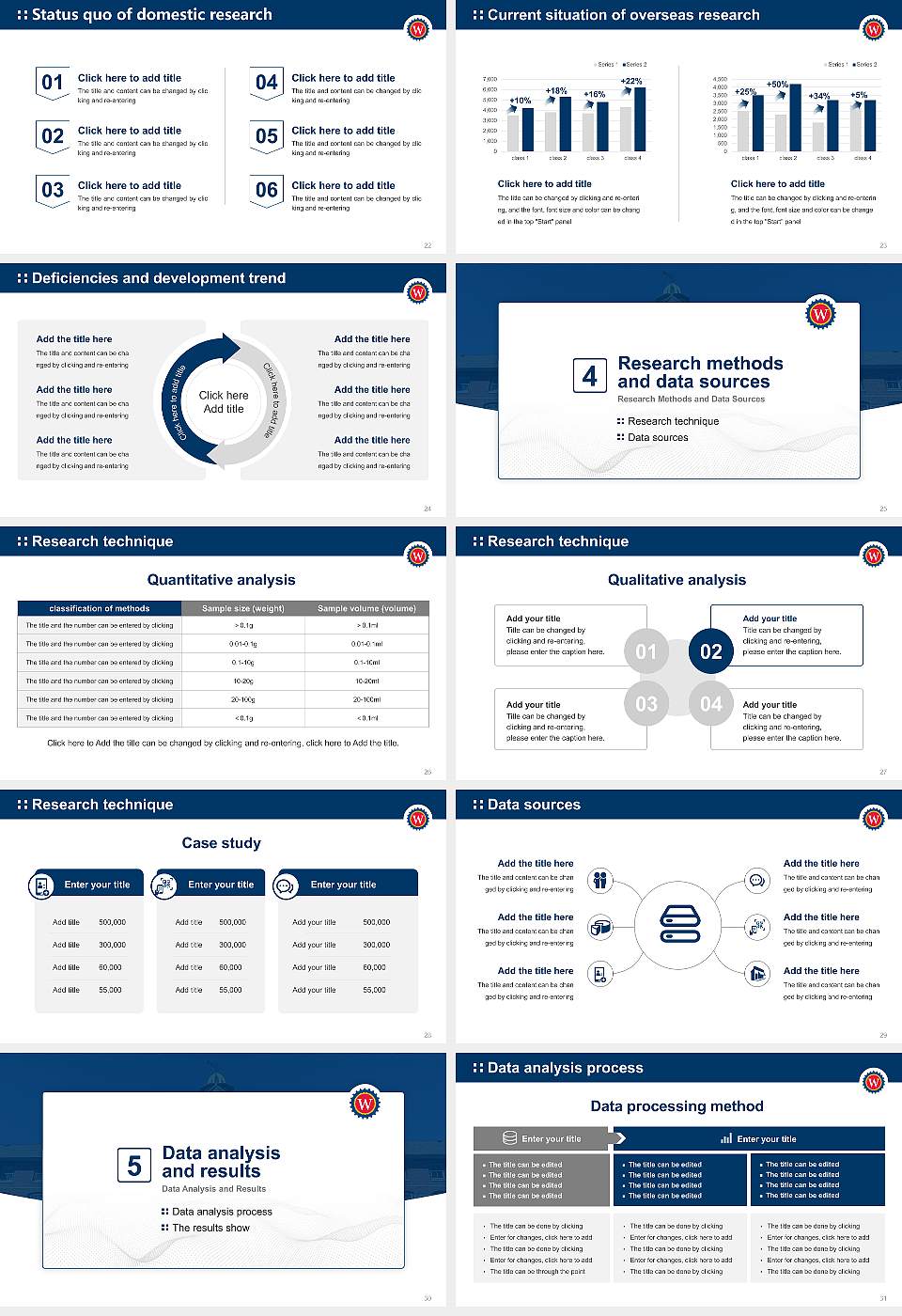 Williamson College of the Trades Graduation Thesis Defense PPT Template16:9 ratio PPT effect preview image4