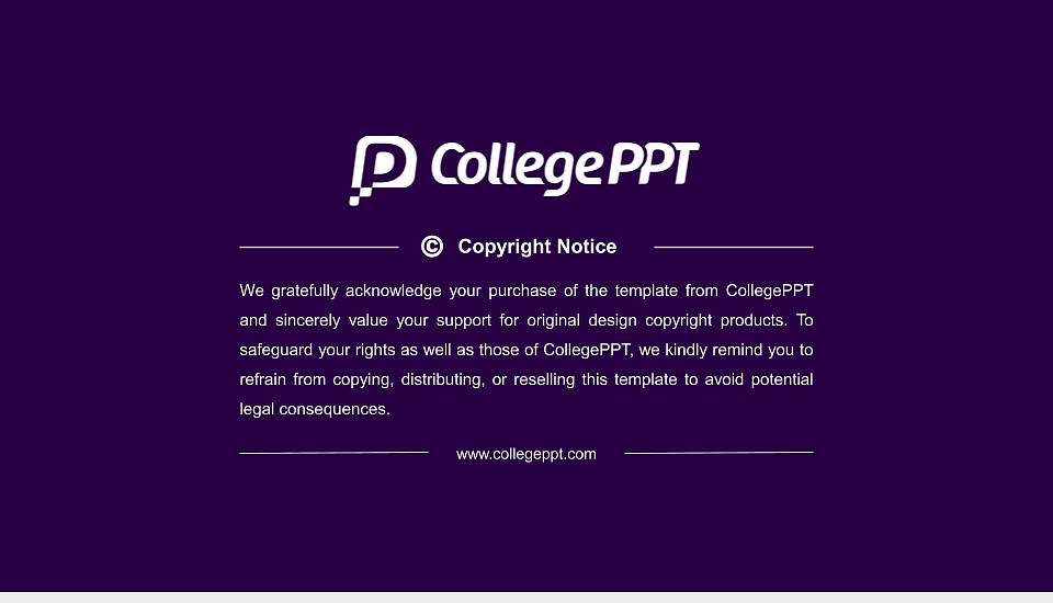 Whittier College Resume PPT Template16:9 ratio PPT effect preview image5