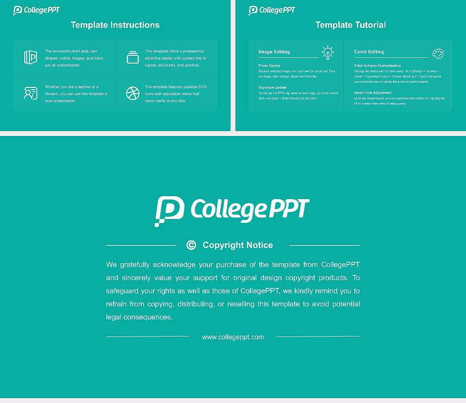 Western Michigan University Homer Stryker M.D. School of Medicine Academic Presentation/Research Findings Report PPT Template16:9 ratio PPT effect preview image5
