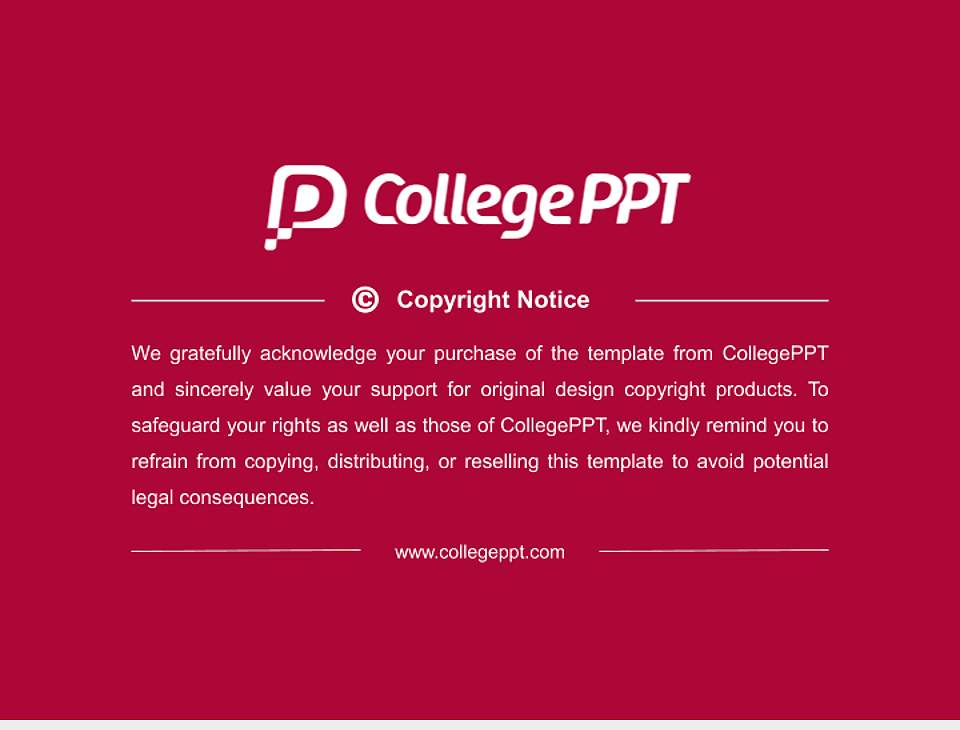 Willamette University Resume PPT Template4:3 ratio PPT effect preview image5