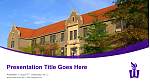 Winona State University수업PPT 템플릿