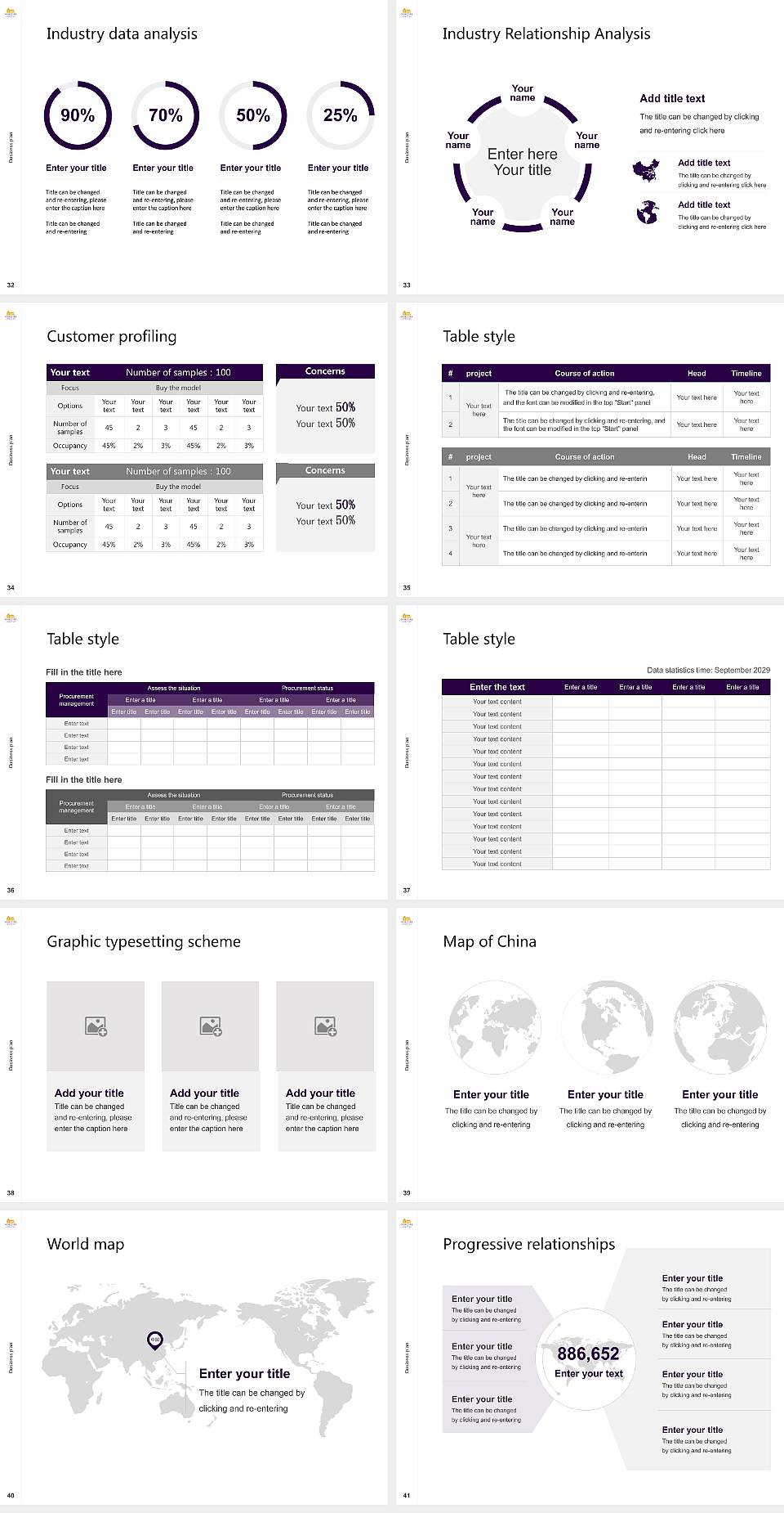 Whittier College Competition/Entrepreneurship Contest PPT Template4:3 ratio PPT effect preview image5
