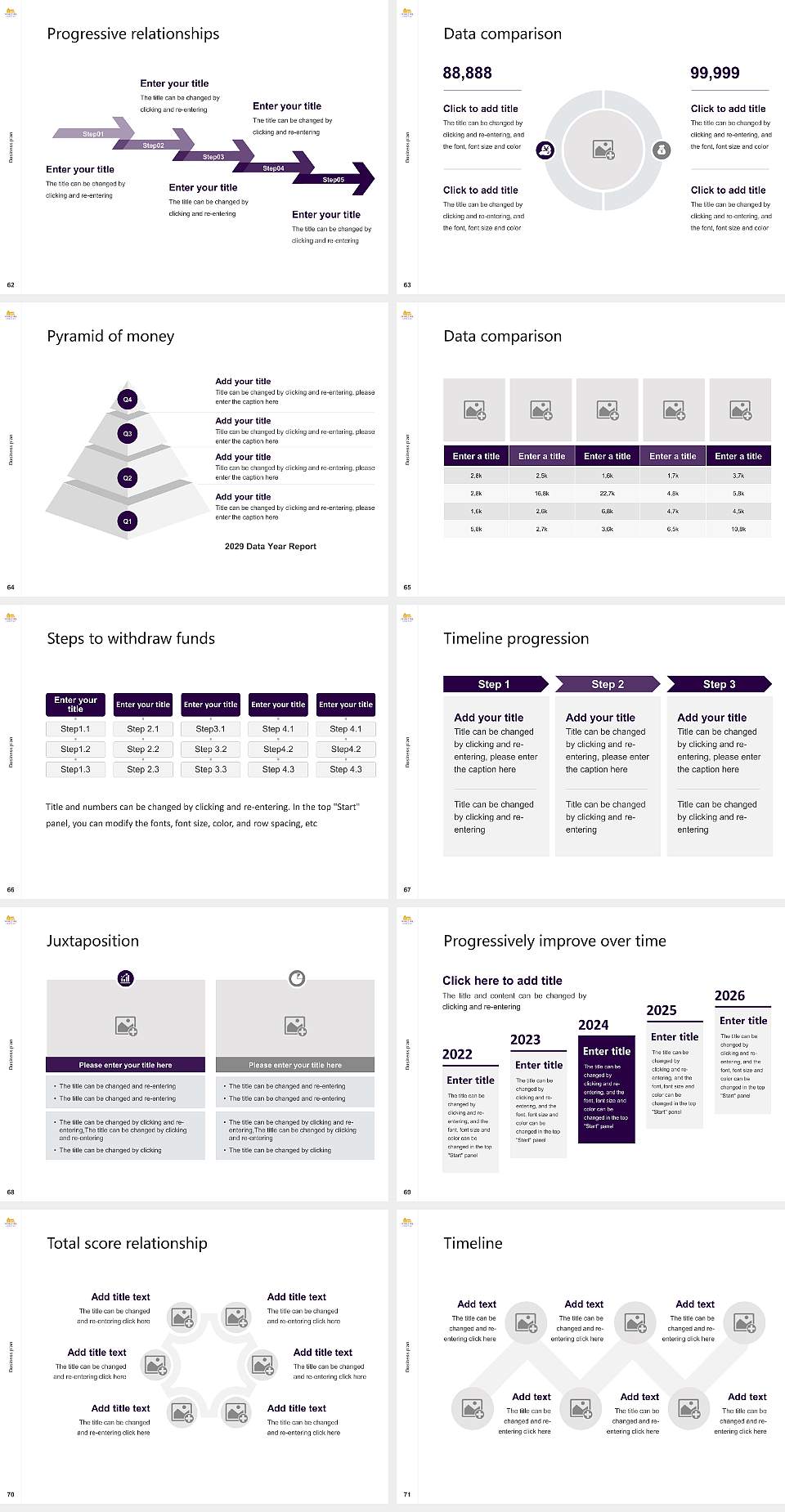 Whittier College Competition/Entrepreneurship Contest PPT Template4:3 ratio PPT effect preview image8