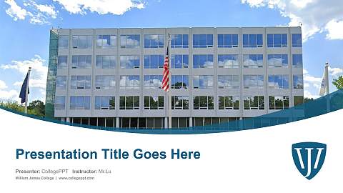 William James College Course/Courseware Creation PPT Template