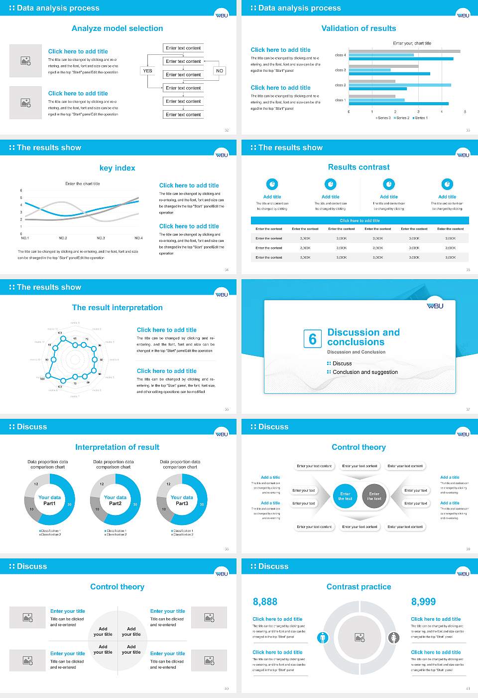 Williams Baptist University Graduation Thesis Defense PPT Template16:9 ratio PPT effect preview image5